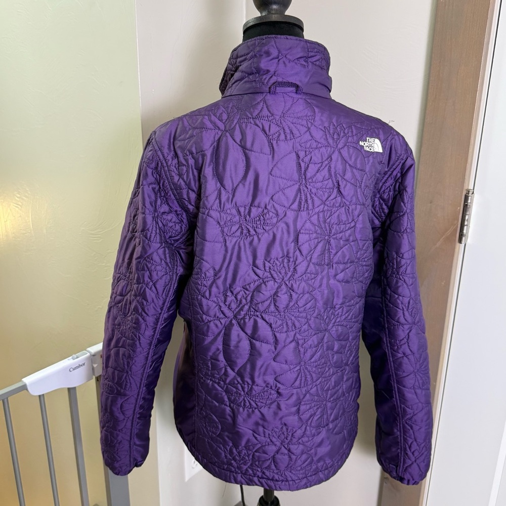 The North Face Puffer Jacket Women’s L Purple - Picture 4 of 6